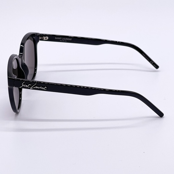 NEW SAINT LAURENT SL317 001 SUNGLASSES SAINT LAURENT SL 317 BLACK - Picture 4 of 12